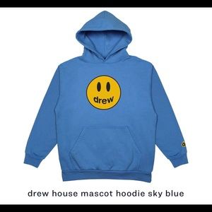 NWT Drew house mascot secret sky blue sweatshirt.